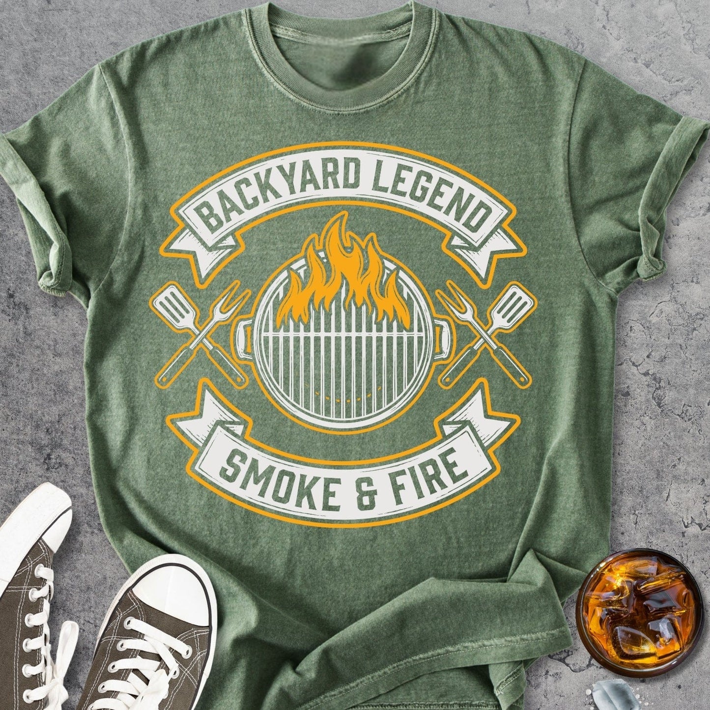 Backyard Legend - Vintage Heavyweight Tee