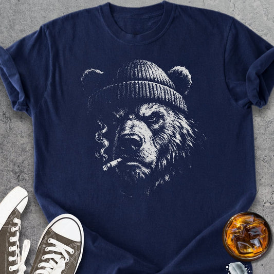 Smoking Bear - Vintage Heavyweight Tee