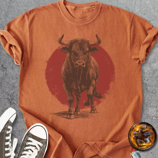 Iconic Bull - Vintage Heavyweight Tee