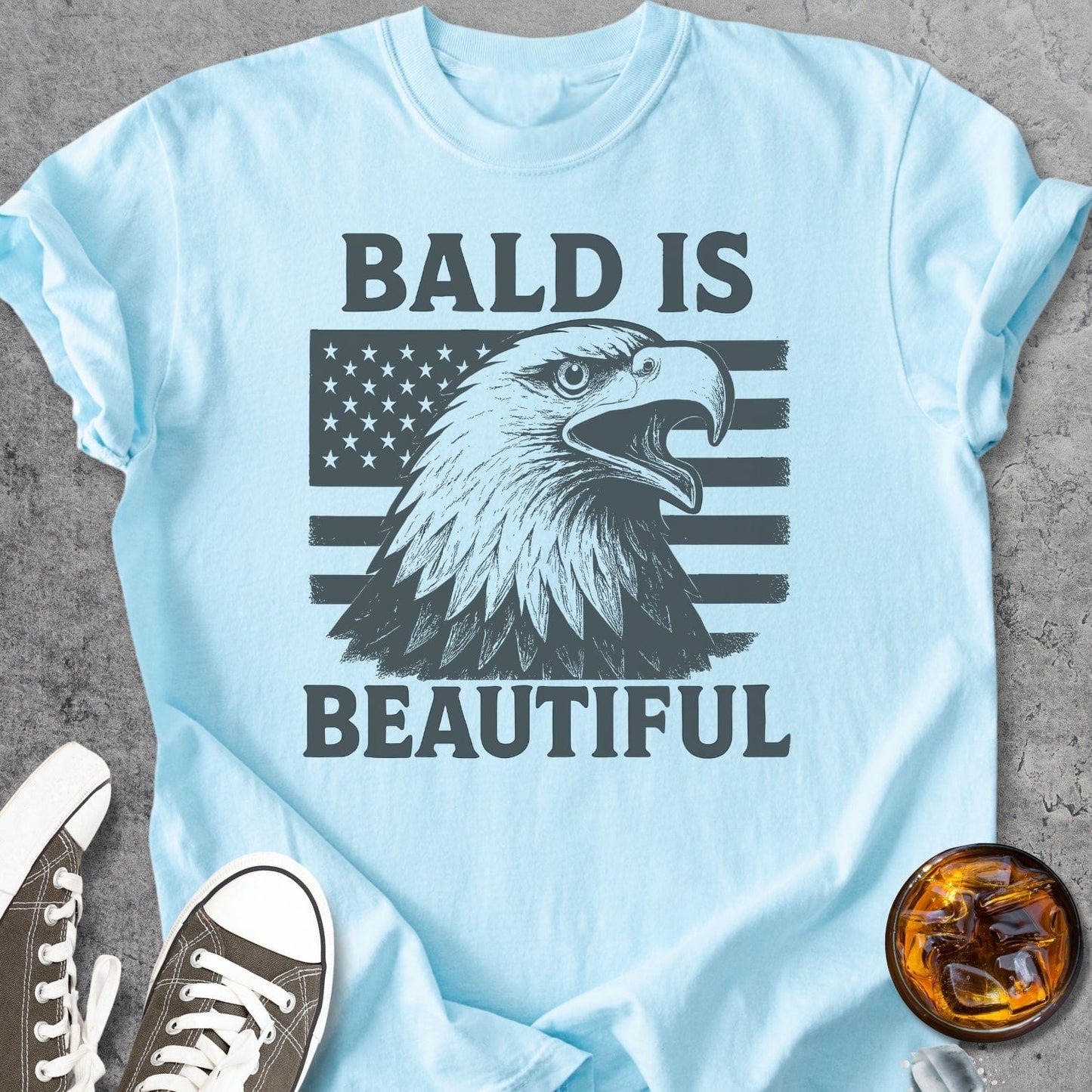 Bald is Beautiful - Vintage Heavyweight Tee