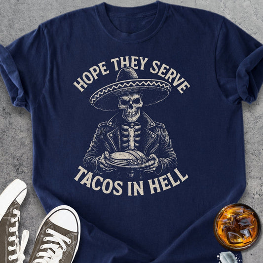 Tacos In Hell - Vintage Heavyweight Tee