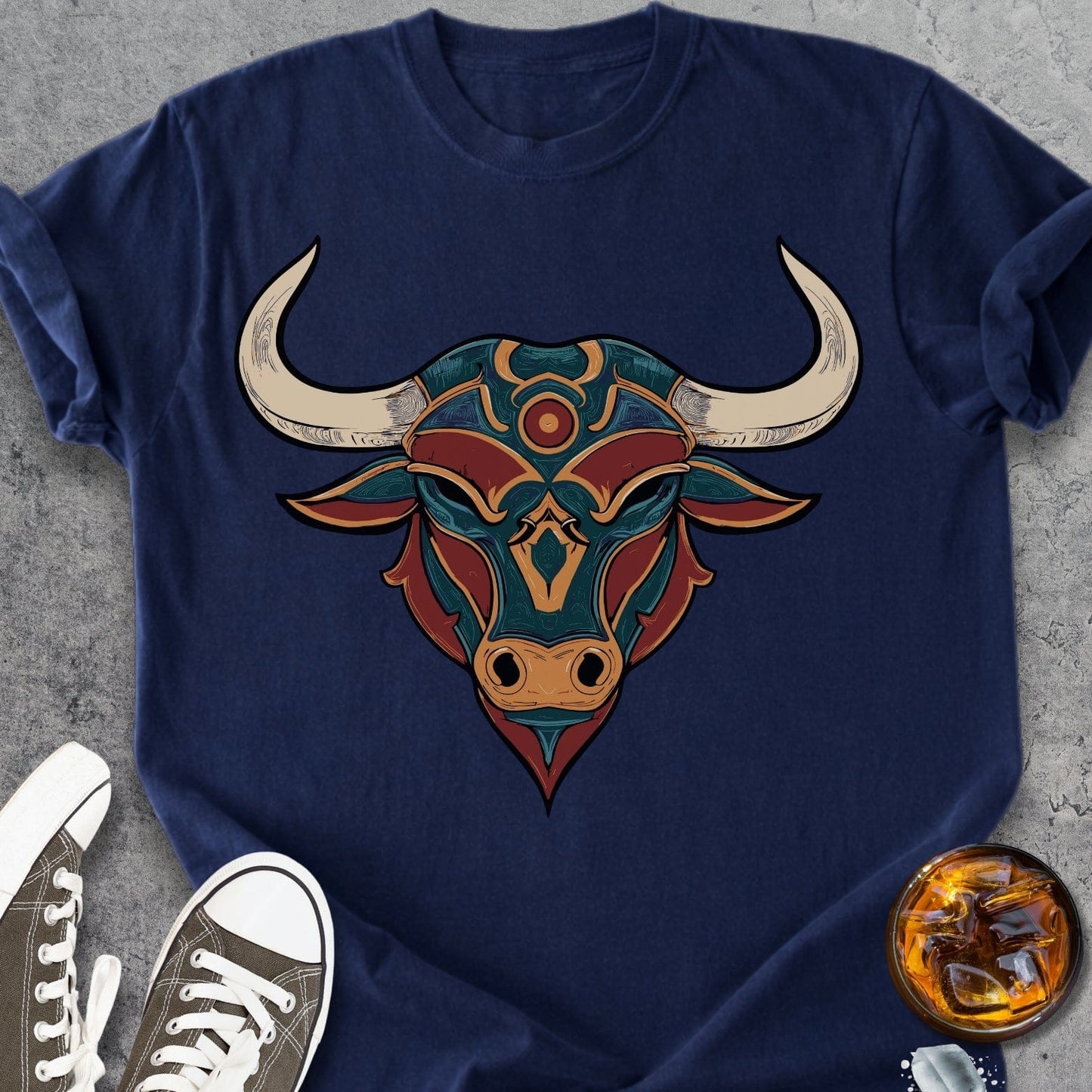 Bull Head - Vintage Heavyweight Tee