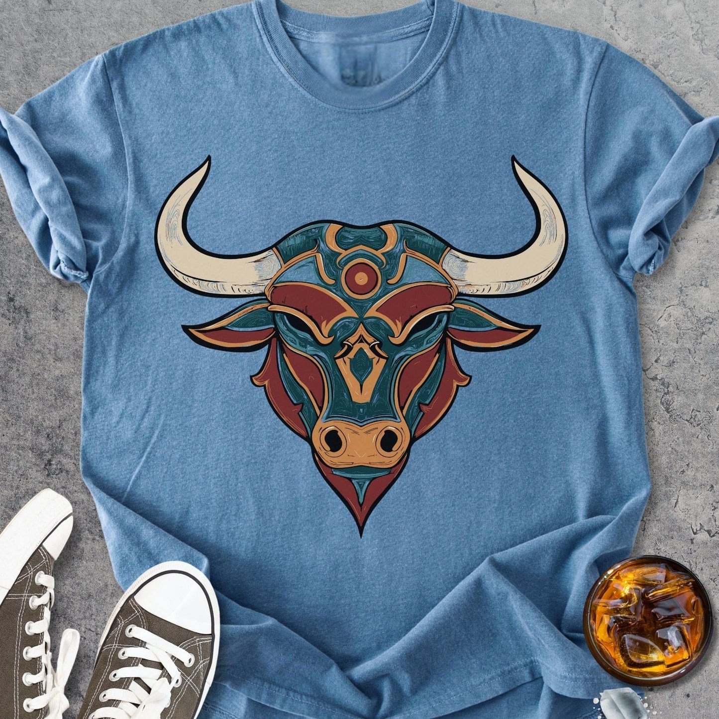 Bull Head - Vintage Heavyweight Tee