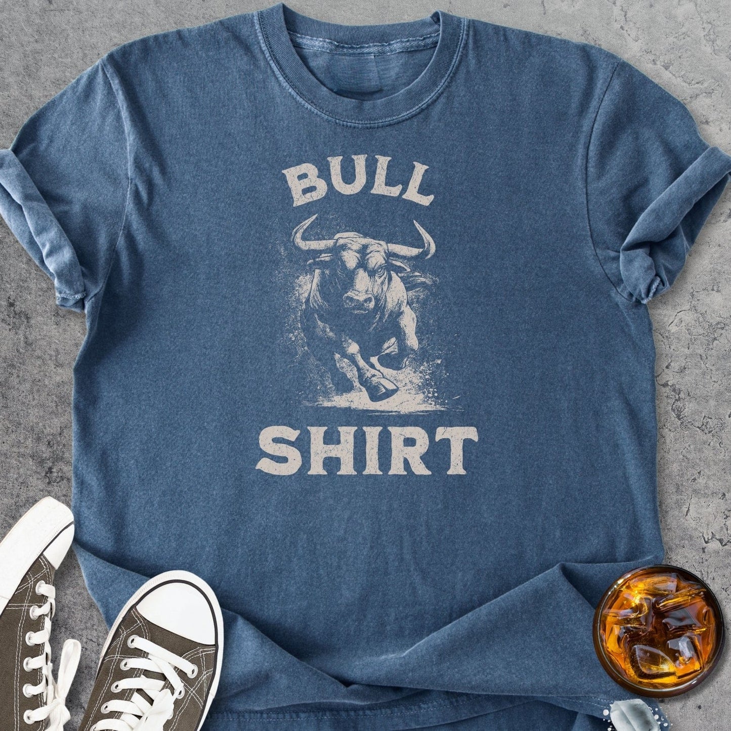 Bull Shirt - Vintage Heavyweight Tee