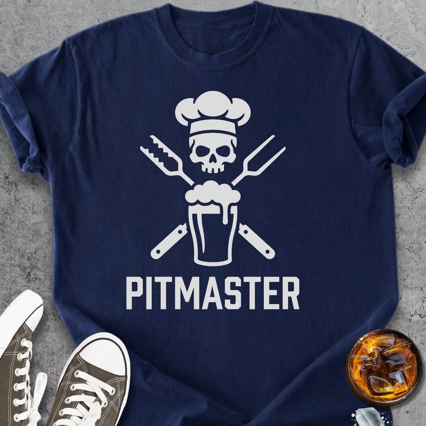 Skeleton Pitmaster - Vintage Heavyweight Tee