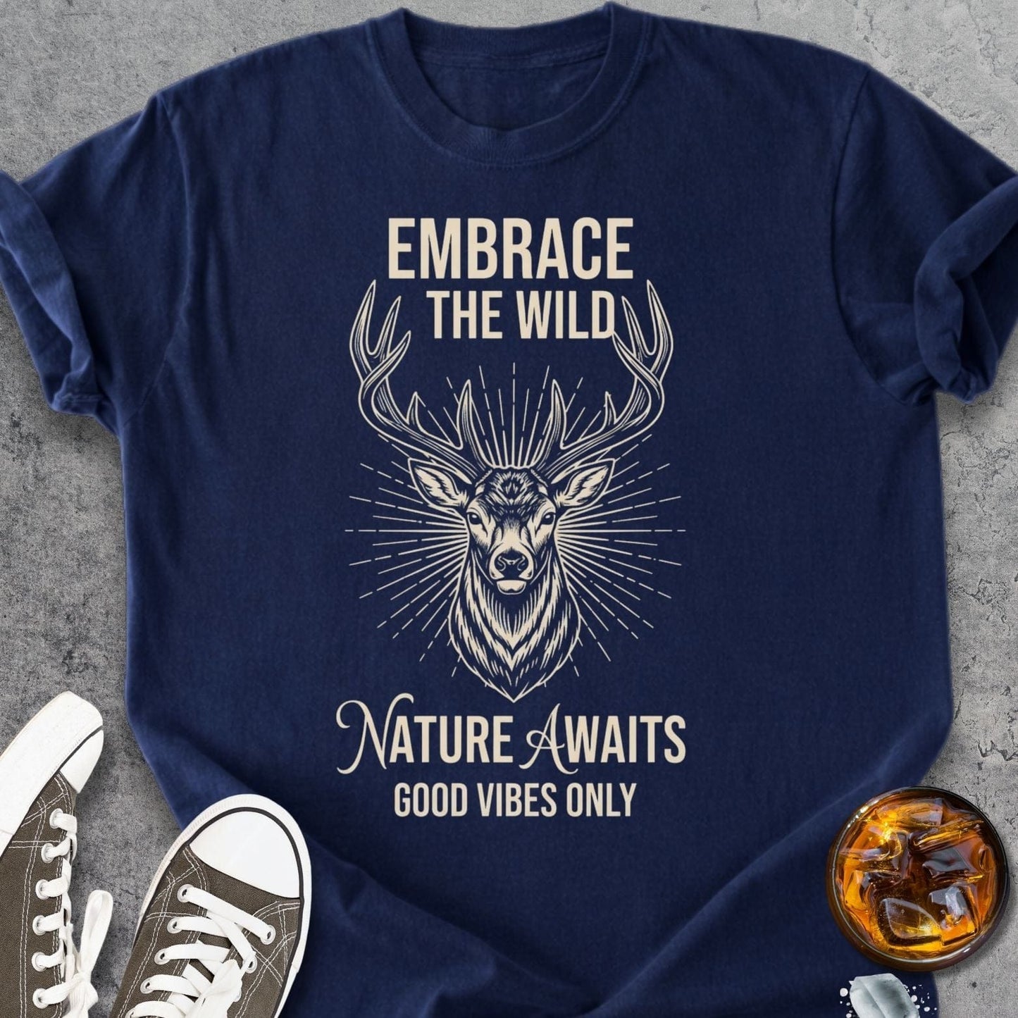 Embrace The Wild - Vintage Heavyweight Tee