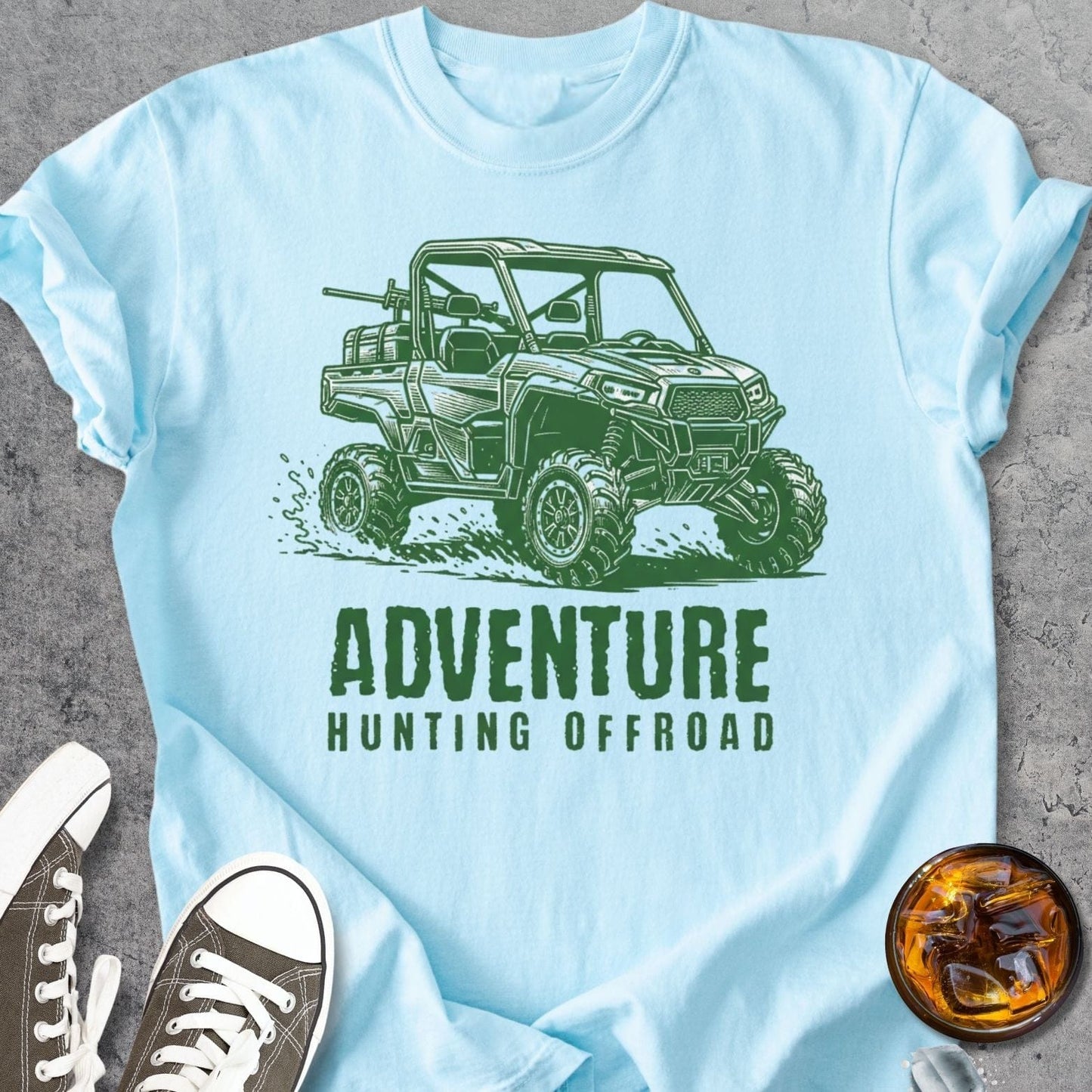 Adventure Hunting Offroad - Vintage Heavyweight Tee