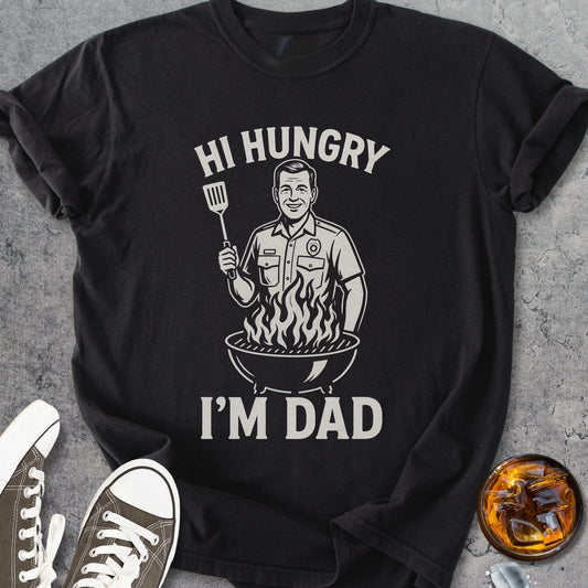 Hi Hungry Im Dad - Vintage Heavyweight Tee