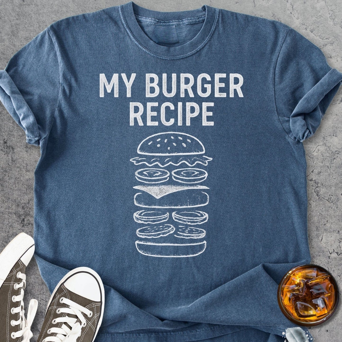 My Burger Recipe - Vintage Heavyweight Tee