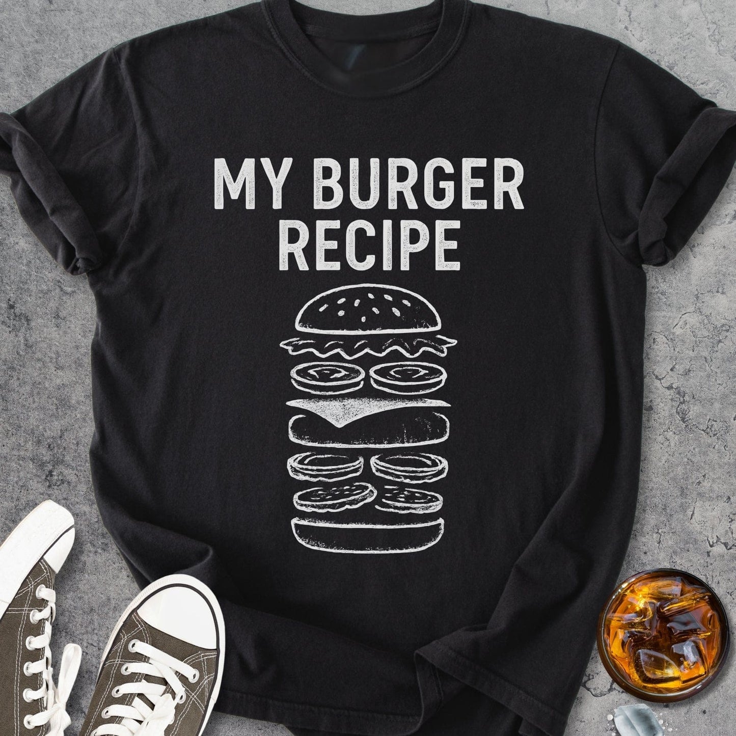 My Burger Recipe - Vintage Heavyweight Tee