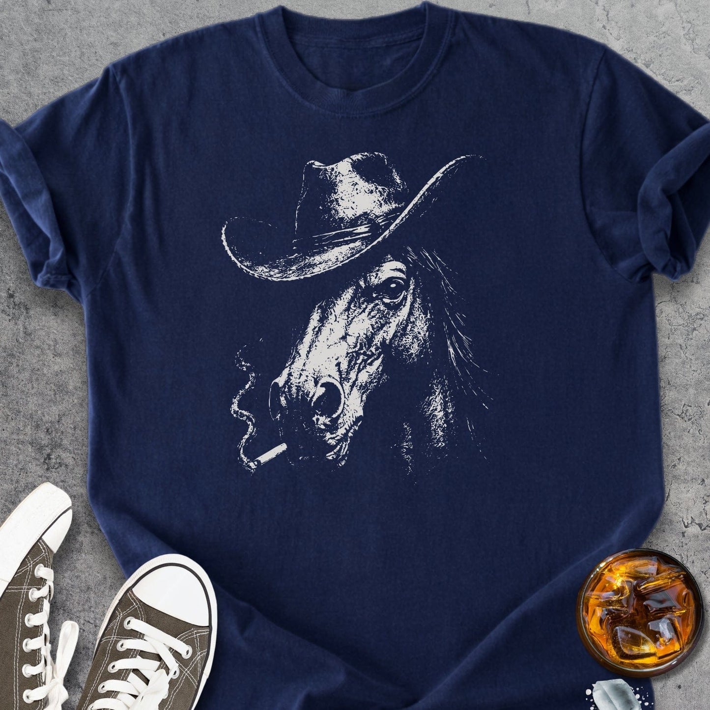 Smokin’ Stallion - Vintage Heavyweight Tee