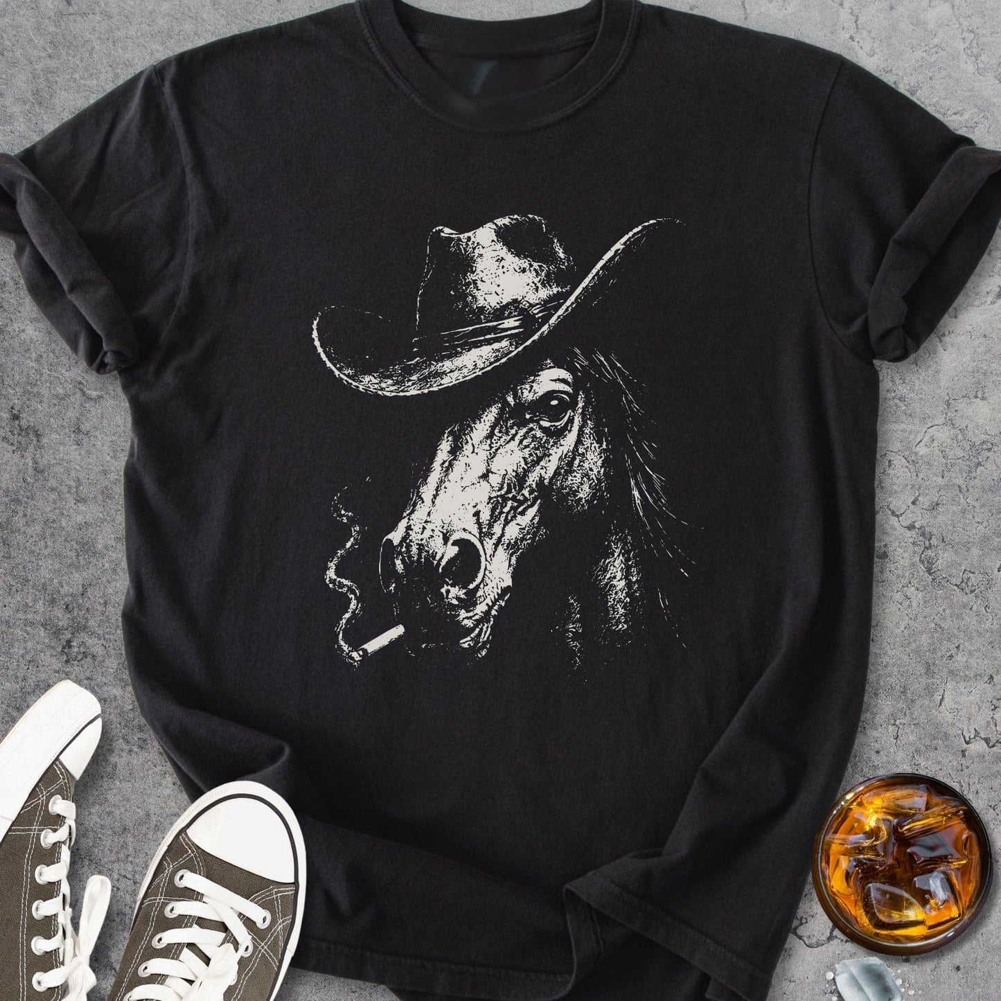 Smokin’ Stallion - Vintage Heavyweight Tee