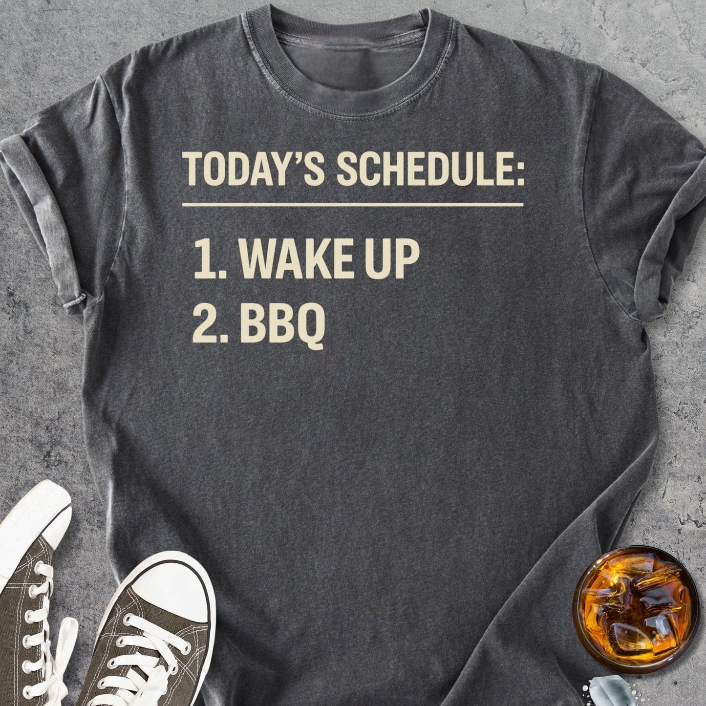 Today's Schedule - Vintage Heavyweight Tee