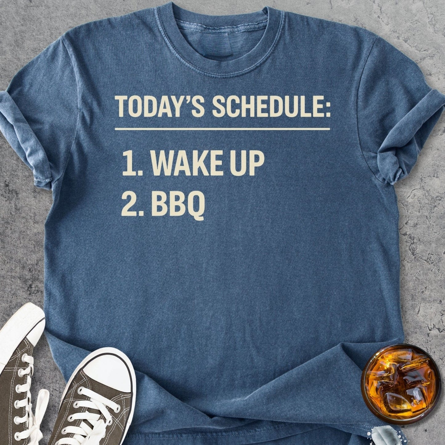 Today's Schedule - Vintage Heavyweight Tee