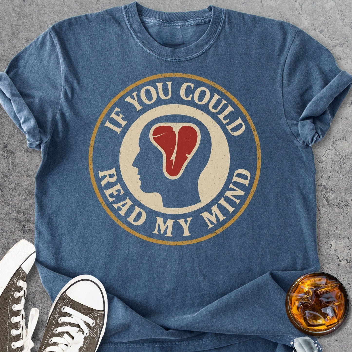 Read My Mind - Vintage Heavyweight Tee