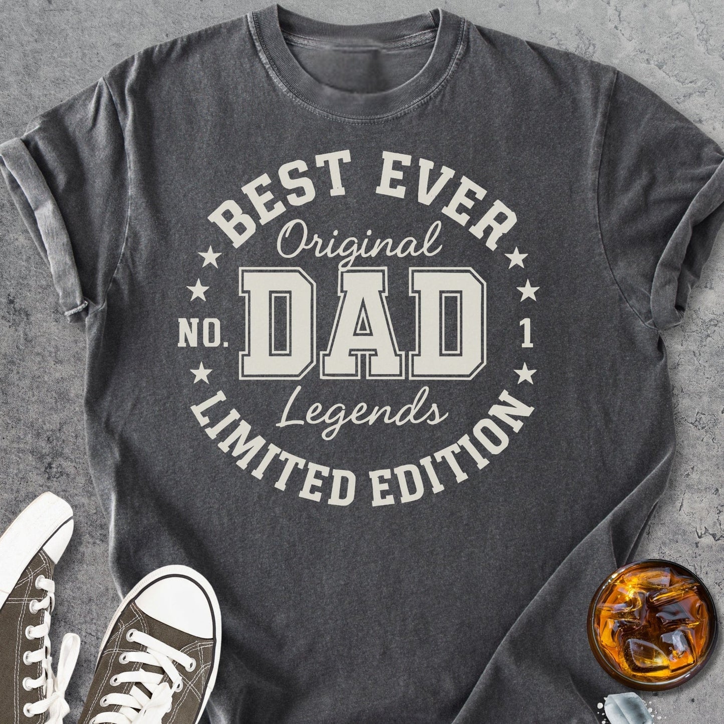 Dad Legend - Vintage Heavyweight Tee