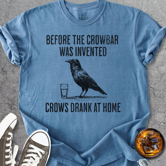 Drinking Crow - Vintage Heavyweight Tee