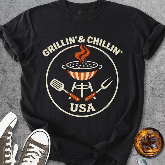 BBQ Squad USA - Vintage Heavyweight Tee