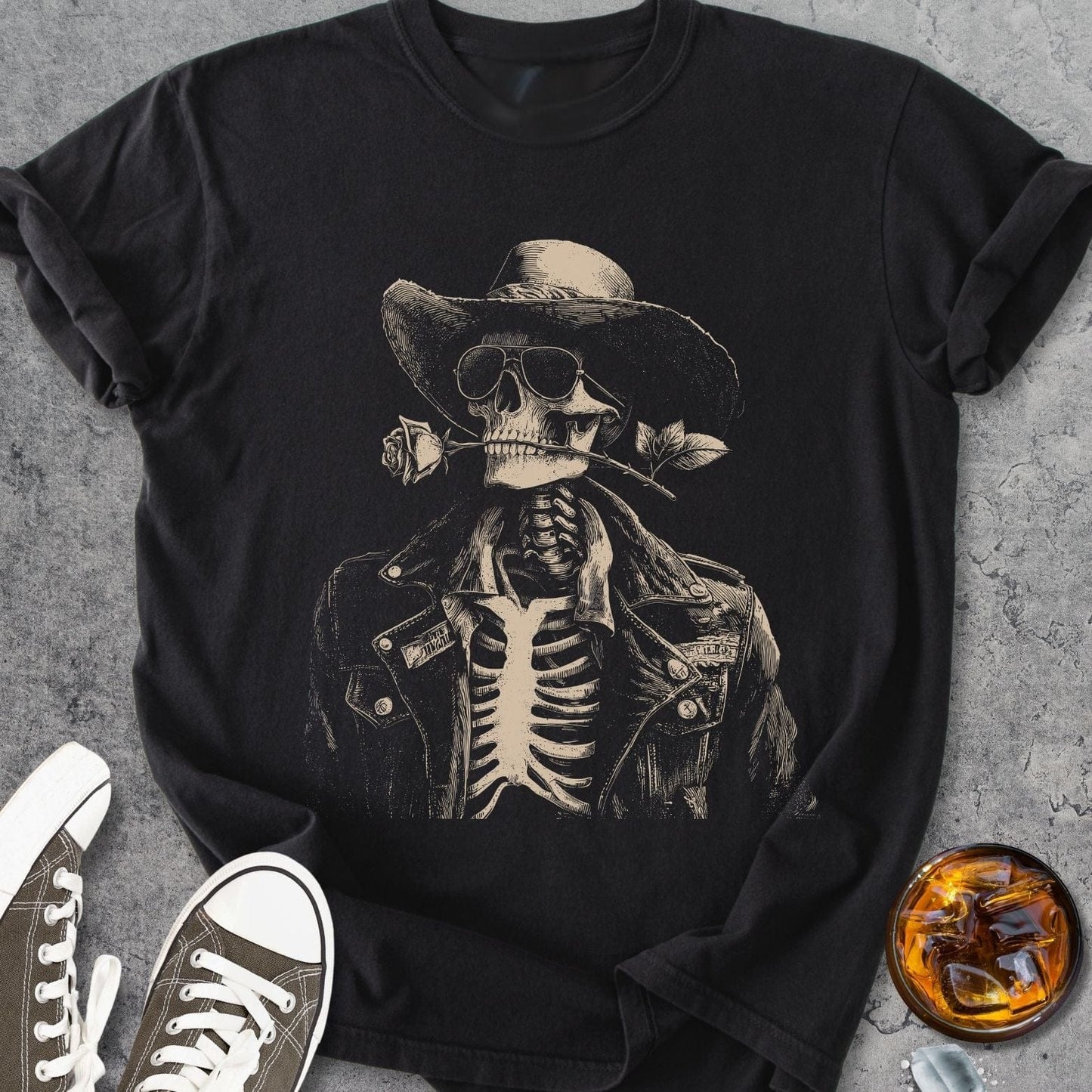 Skeleton Gigolo - Vintage Heavyweight Tee