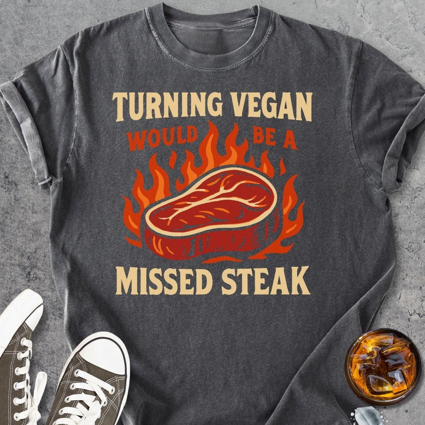 Turning Vegan - Vintage Heavyweight Tee