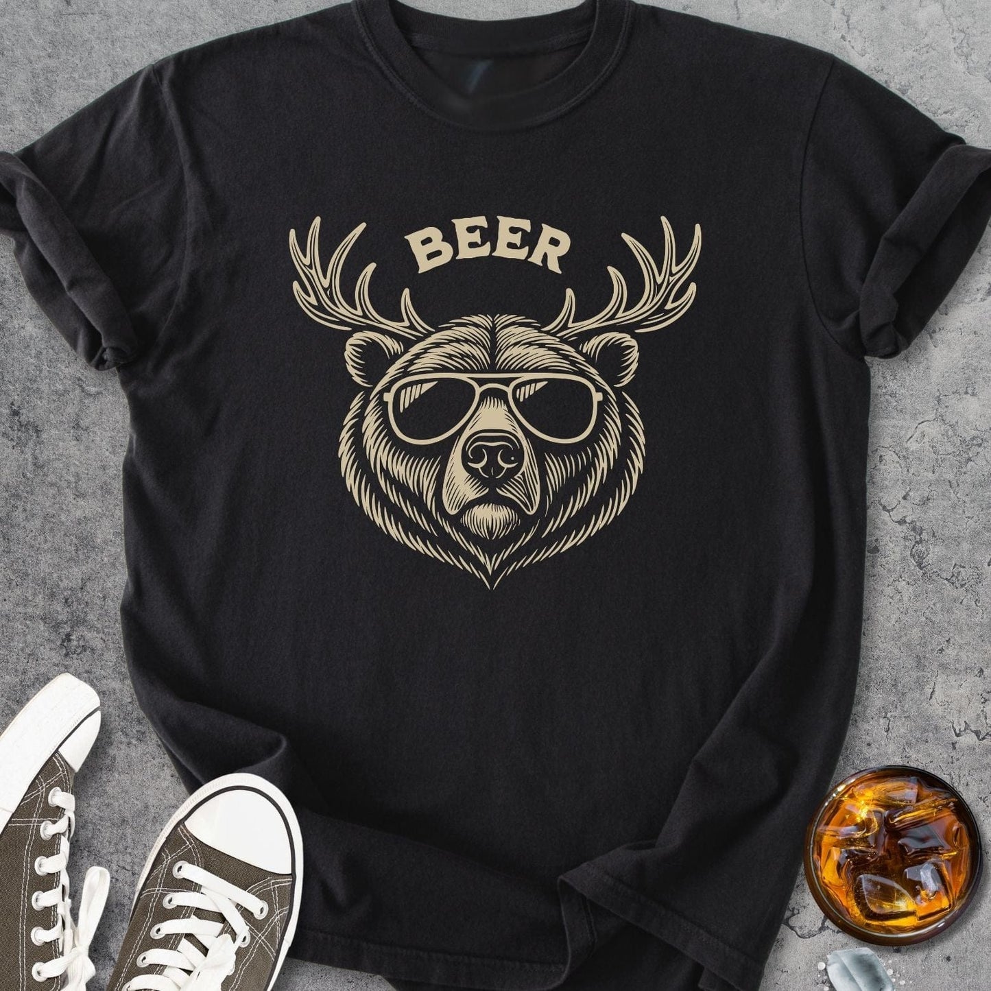 Beer Funny - Vintage Heavyweight Tee