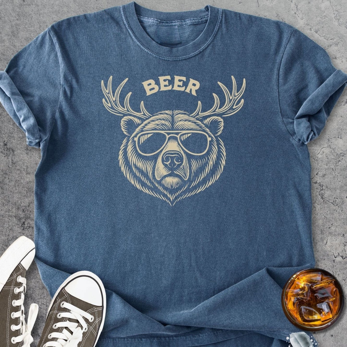 Beer Funny - Vintage Heavyweight Tee