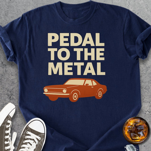 Pedal To The Metal - Vintage Heavyweight Tee