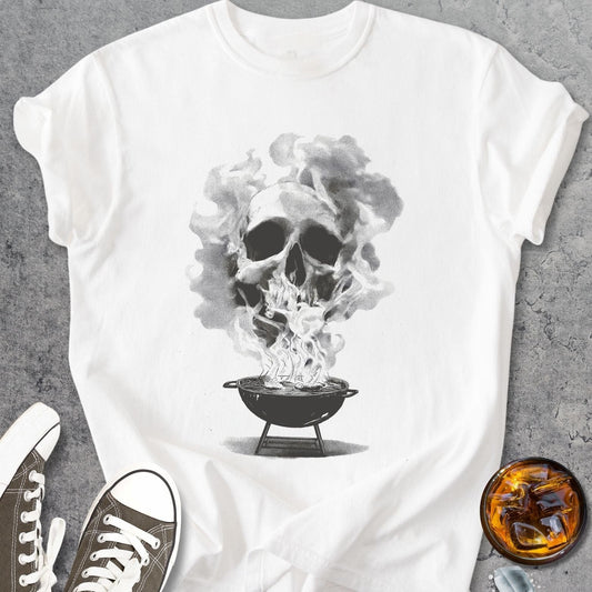 Smoke Skull - Vintage Heavyweight Tee