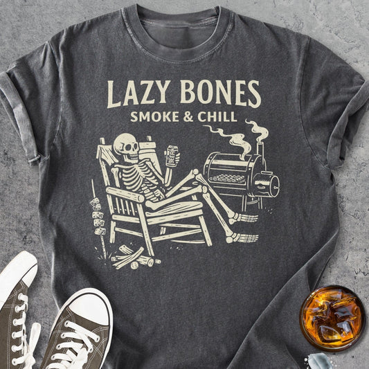 Lazy Bones BBQ - Vintage Heavyweight Tee
