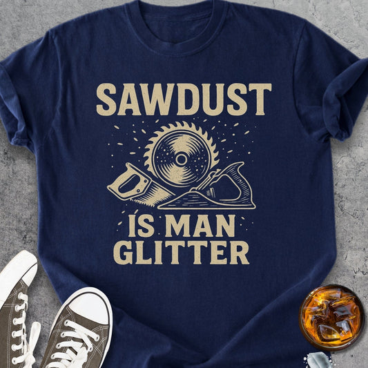 Sawdust Is Men Glitter - Vintage Heavyweight Tee