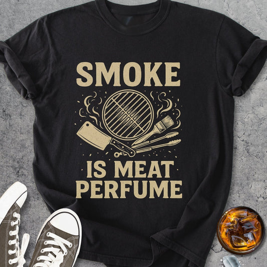 Smoke Is Meat Perfume T-Shirt - Vintage Heavyweight Tee
