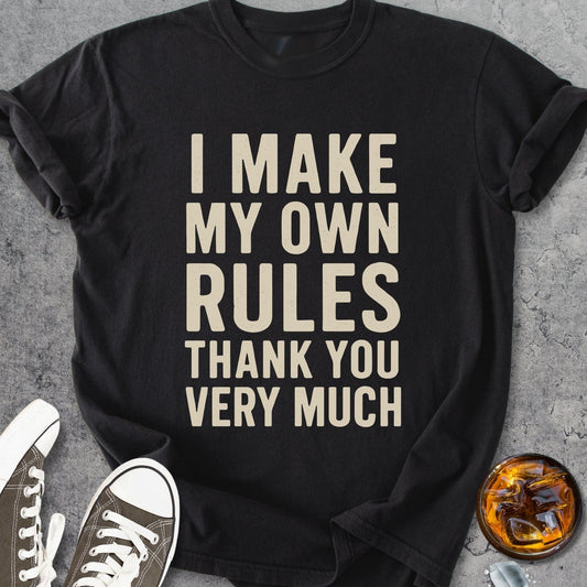 I Make My Own Rules - Vintage Heavyweight Tee