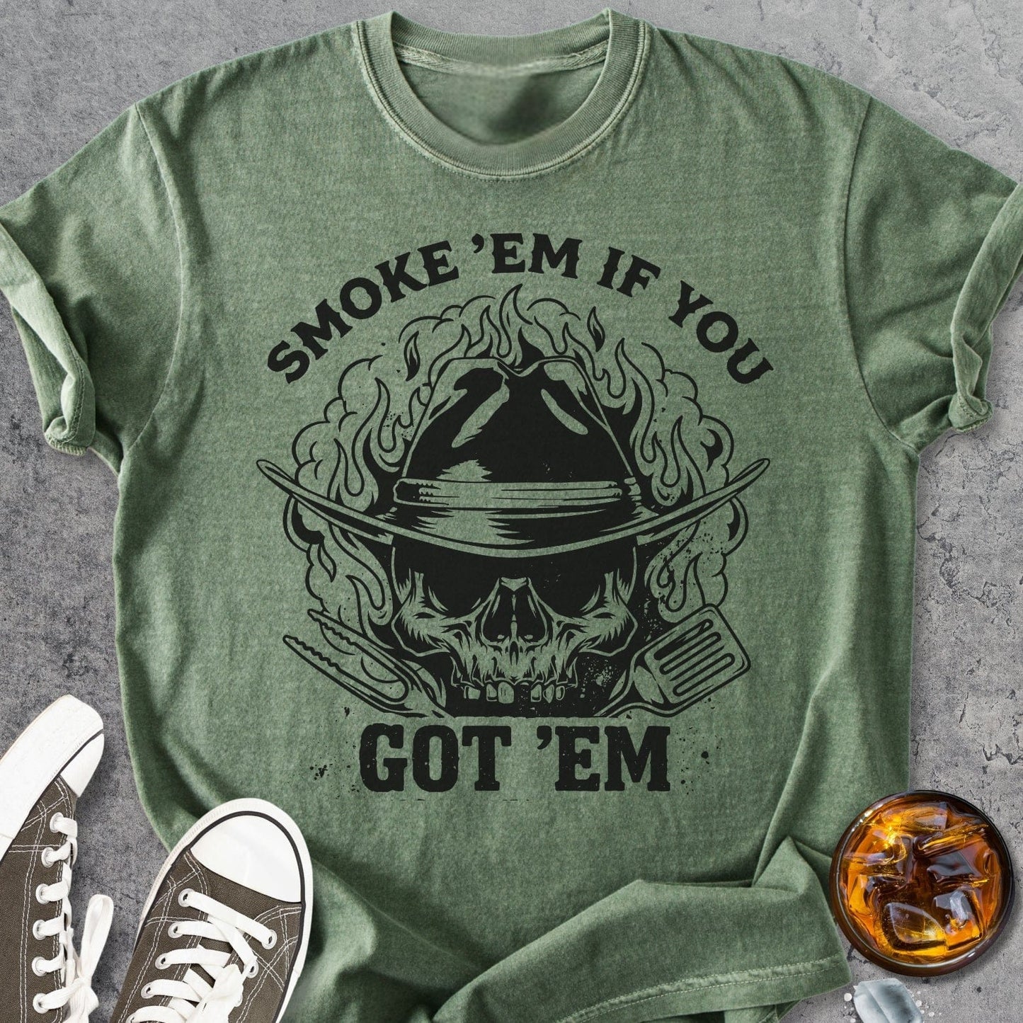 Smoke 'Em - Vintage Heavyweight Tee