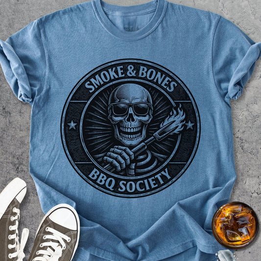 Smoke And Bones - Vintage Heavyweight Tee
