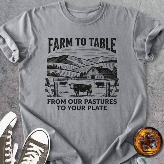 Farm To Table - Vintage Heavyweight Tee