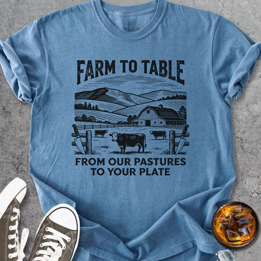 Farm To Table - Vintage Heavyweight Tee