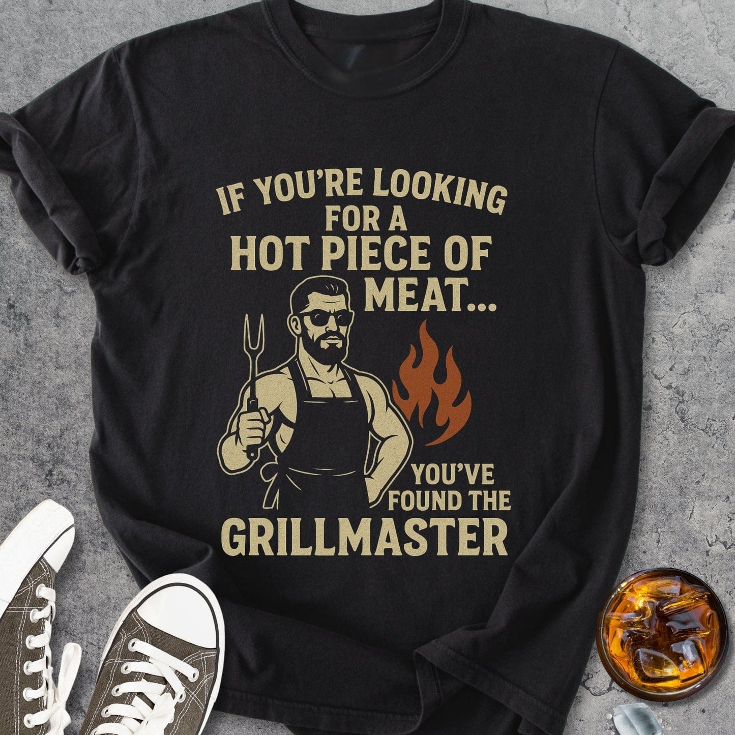 Hot Piece Of Meat - Vintage Heavyweight Tee