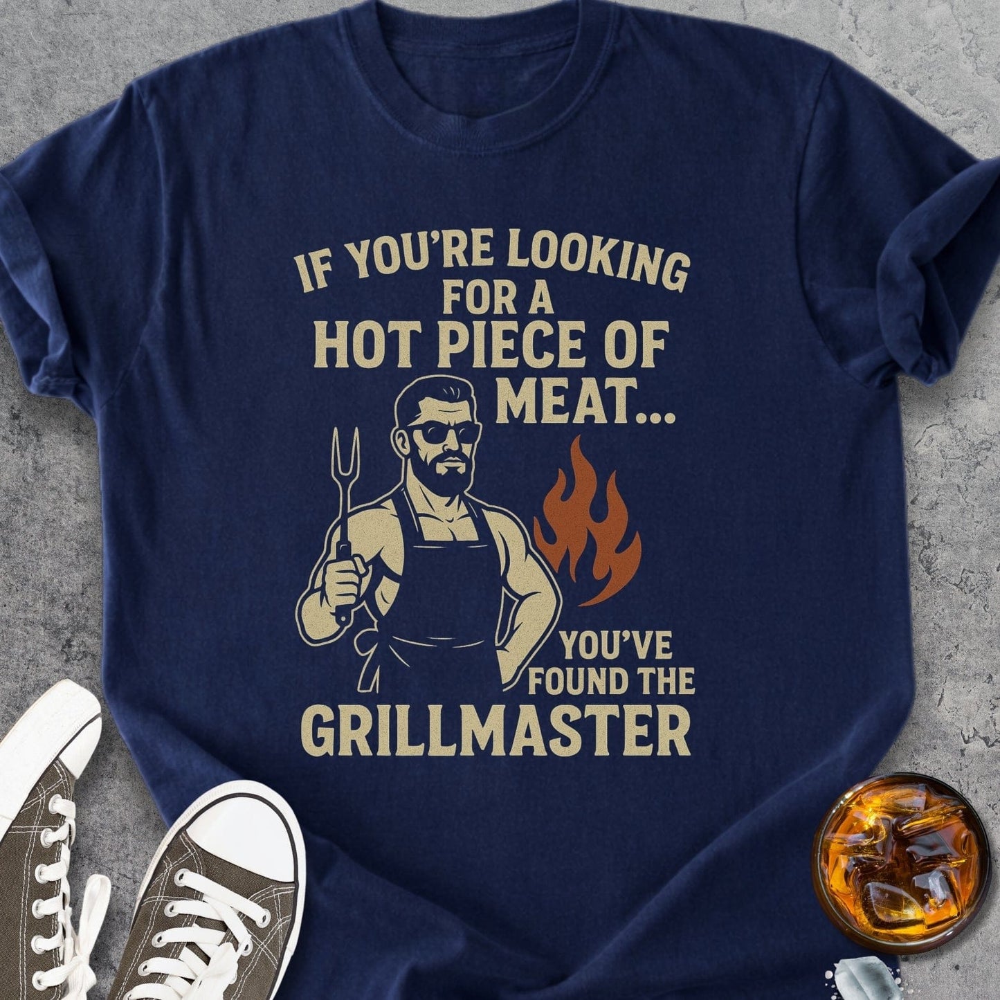 Hot Piece Of Meat - Vintage Heavyweight Tee