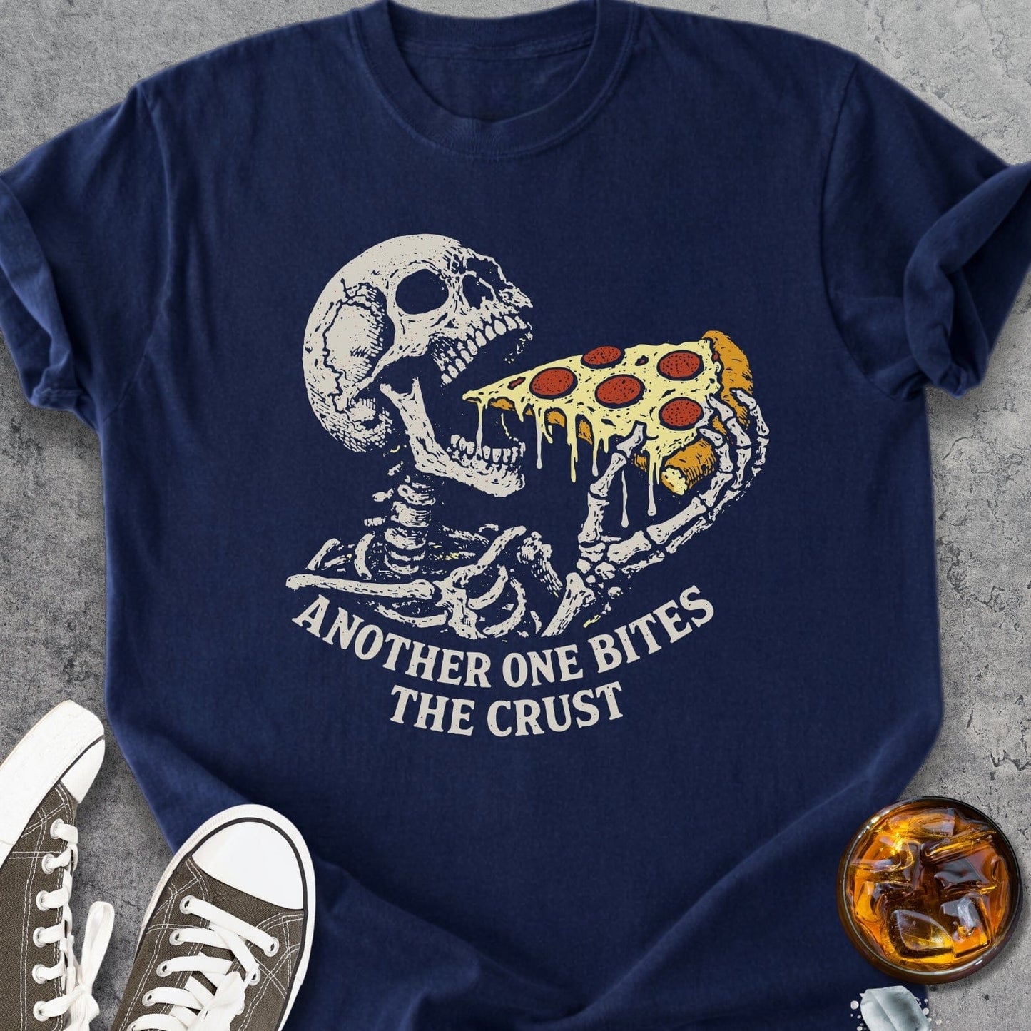 Another One Bites The Crust - Vintage Heavyweight Tee