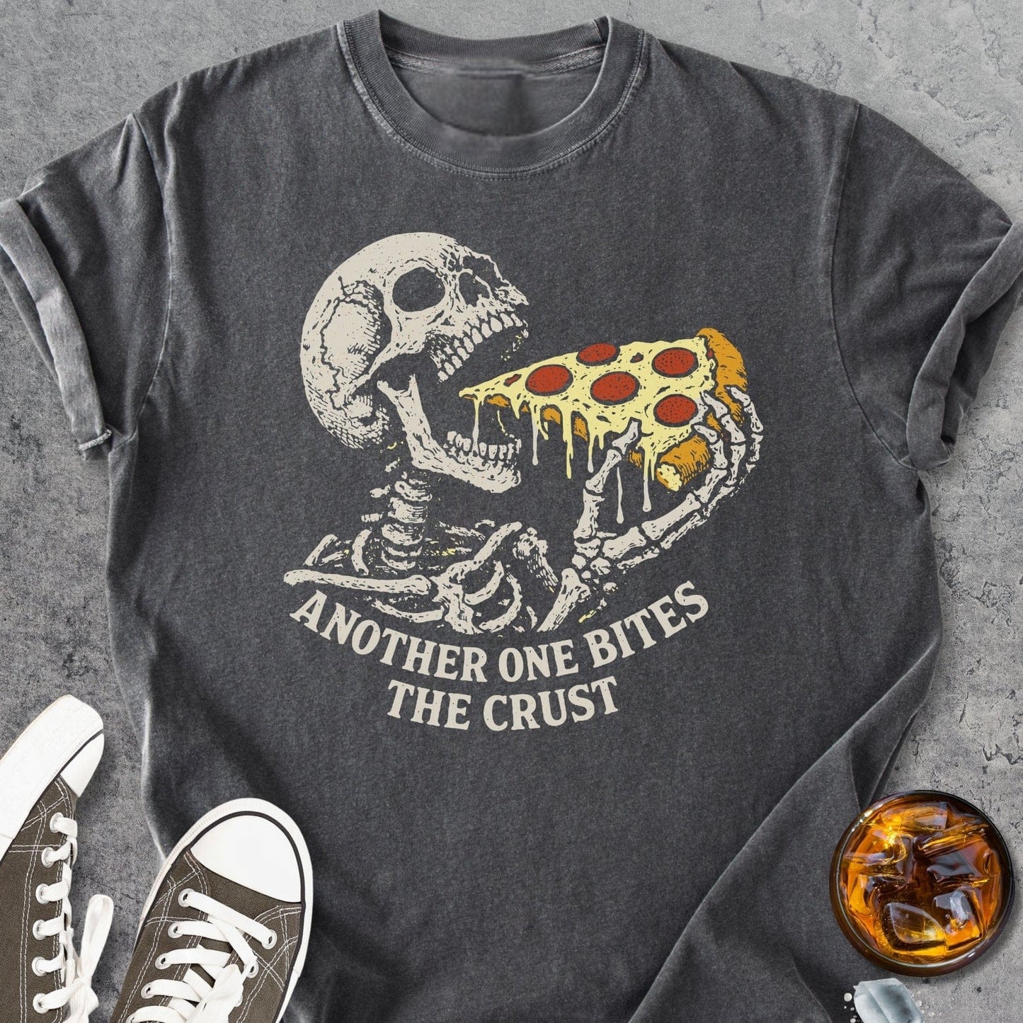 Another One Bites The Crust - Vintage Heavyweight Tee