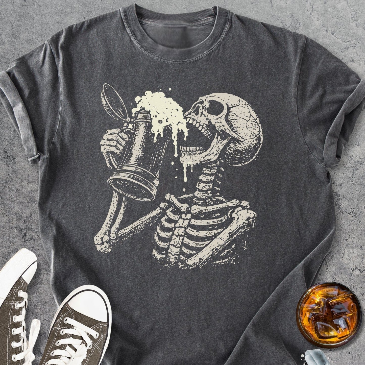 No Beer Left Behind - Vintage Heavyweight Tee