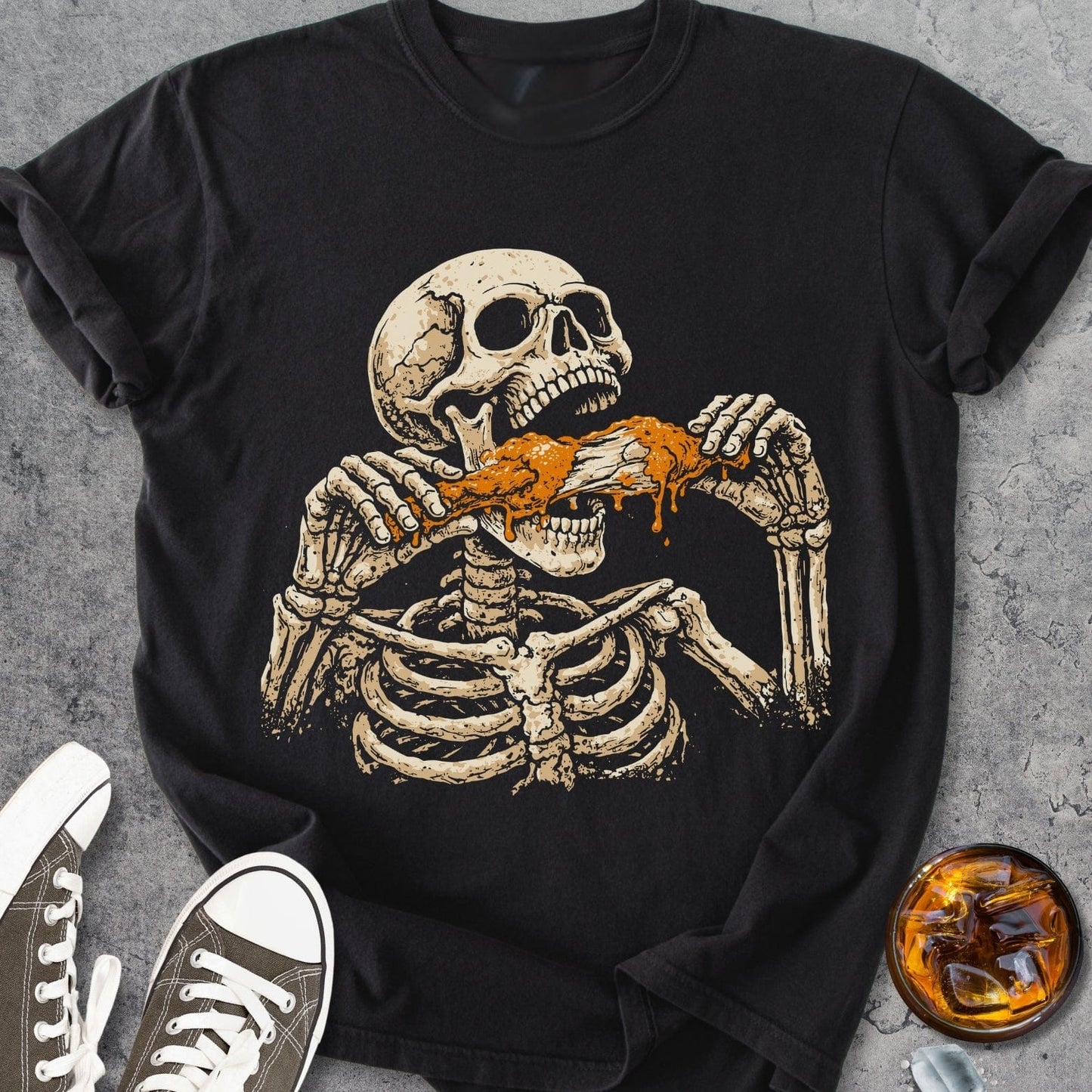 Meat Me In Hell - Vintage Heavyweight Tee