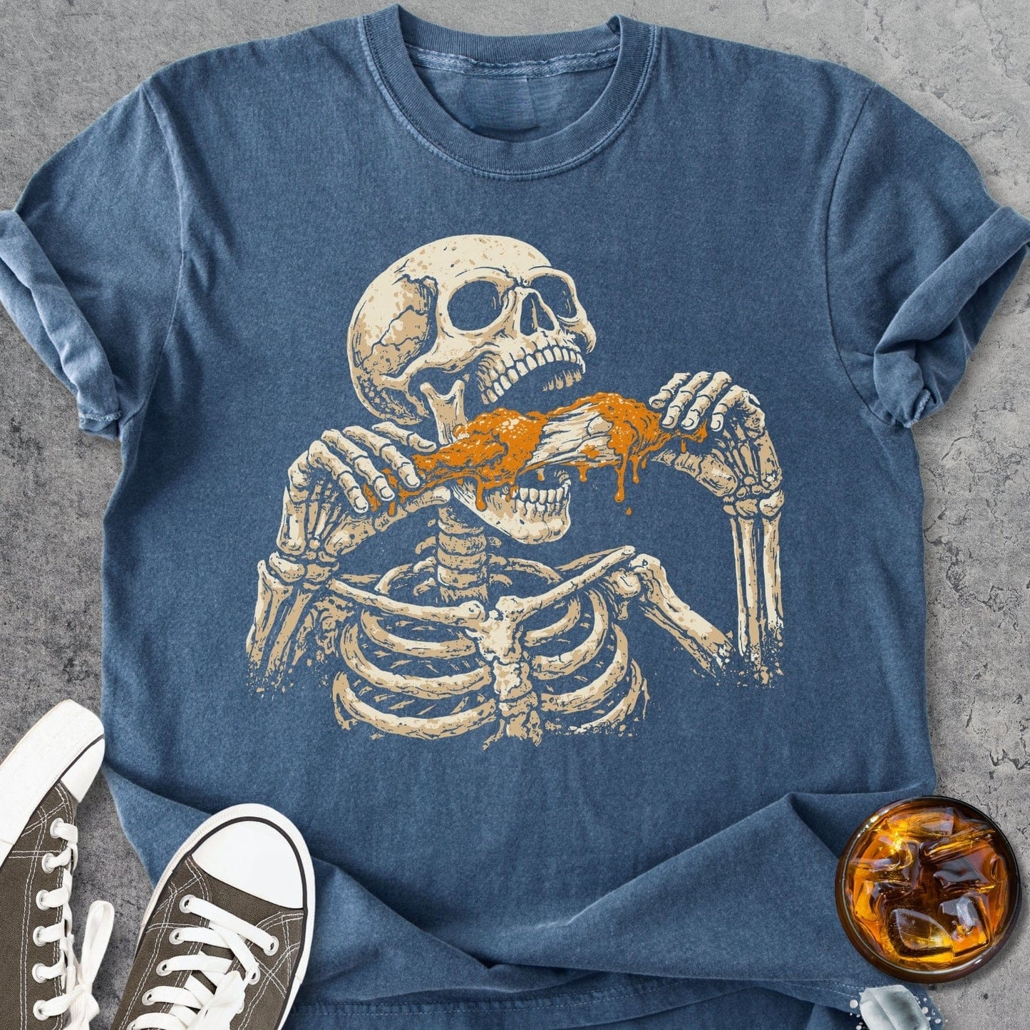 Meat Me In Hell - Vintage Heavyweight Tee