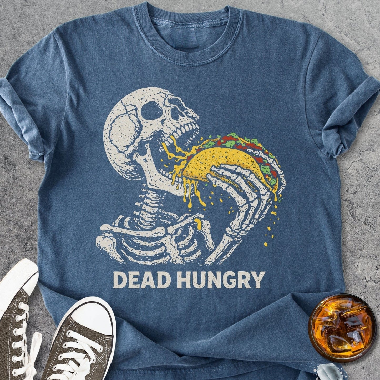 Dead Hungry - Vintage Heavyweight Tee