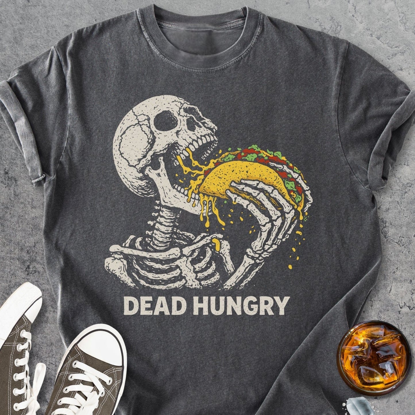Dead Hungry - Vintage Heavyweight Tee