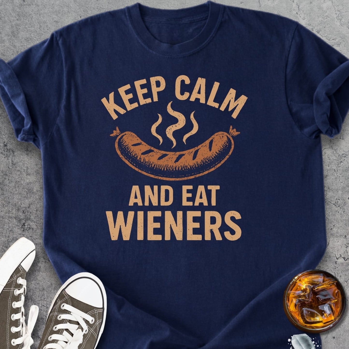 Keep Calm Funny - Vintage Heavyweight Tee