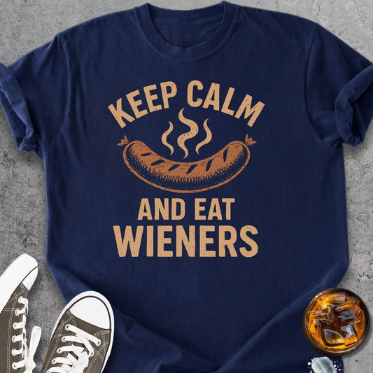 Keep Calm Funny - Vintage Heavyweight Tee
