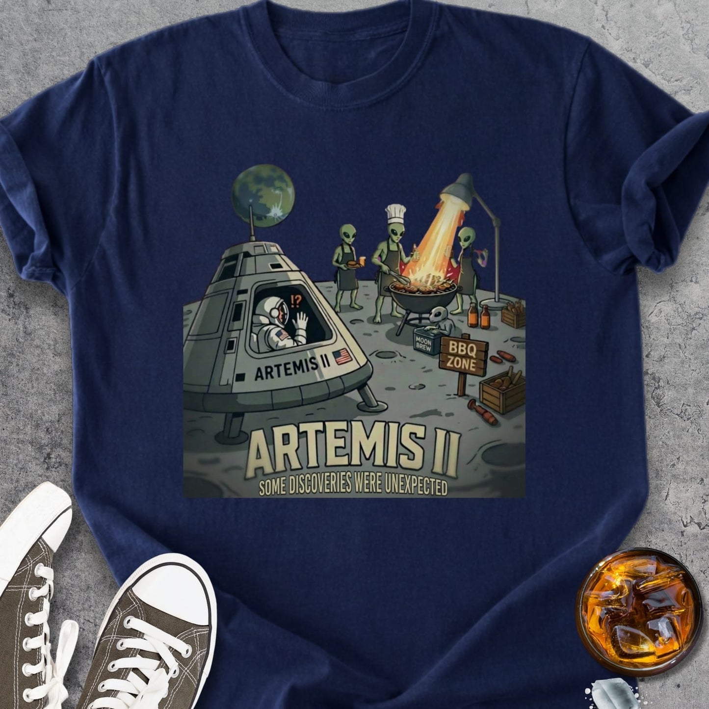 Artemis II discoveries - Vintage Heavyweight Tee