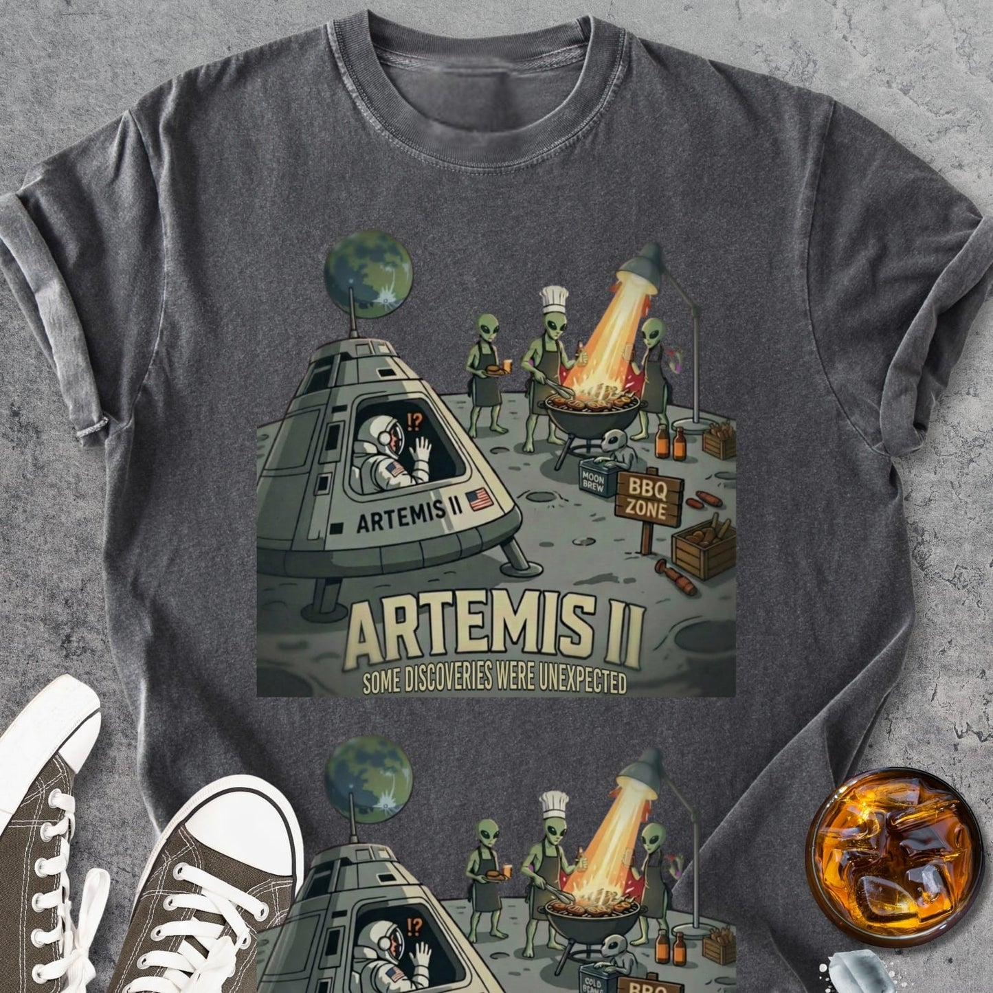 Artemis II discoveries - Vintage Heavyweight Tee