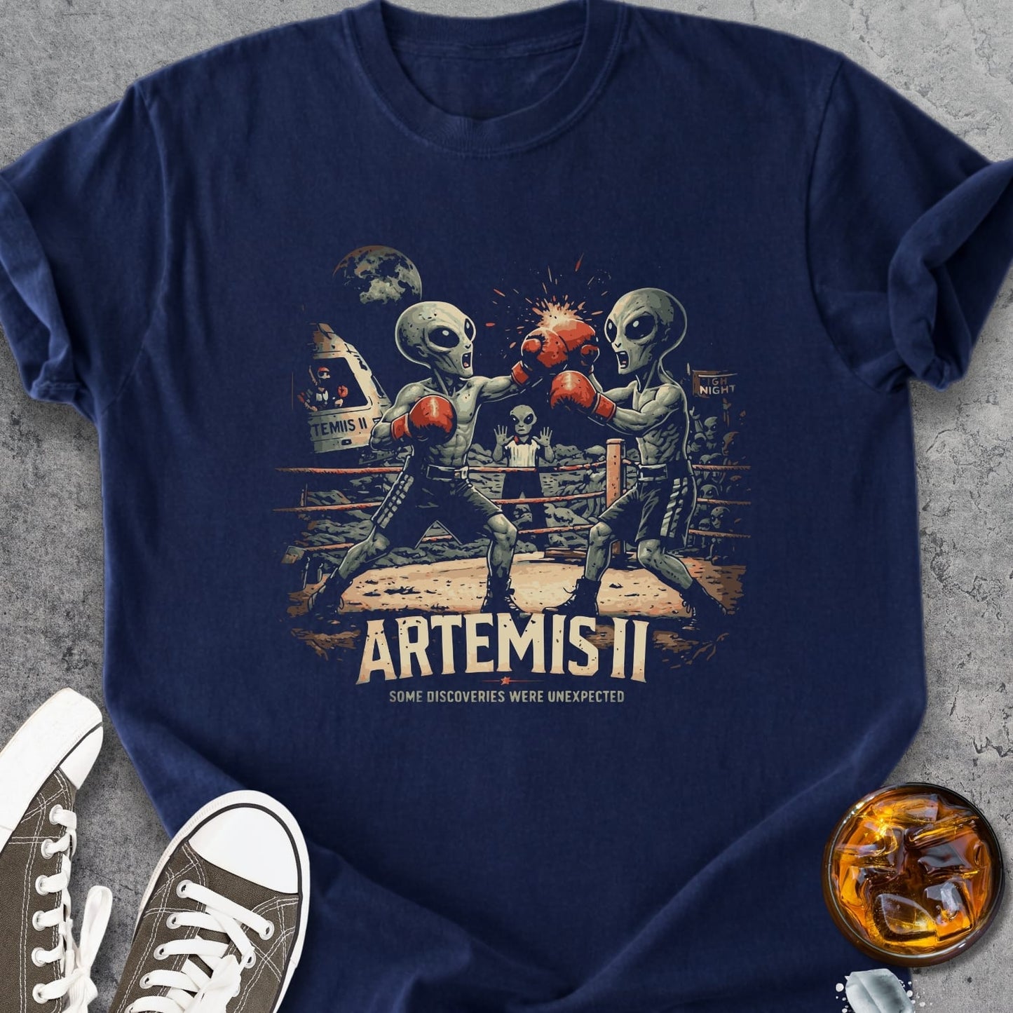Artemis II discovery - Vintage Heavyweight Tee